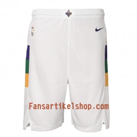 NBA New Orleans Pelicans Herren Shorts Weiß 2018-19 Nike Swingman